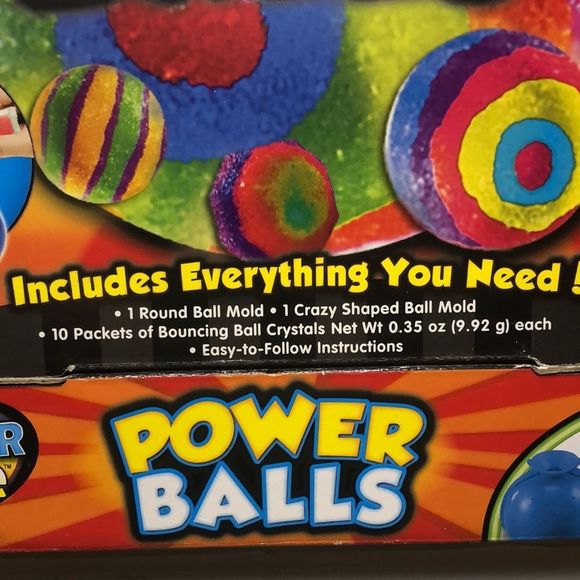 COLOR ZONE POWER BALLS Fun and Easy To Make Colorful Bouncing Balls Ages 6+ NIB - Picture 6 of 7